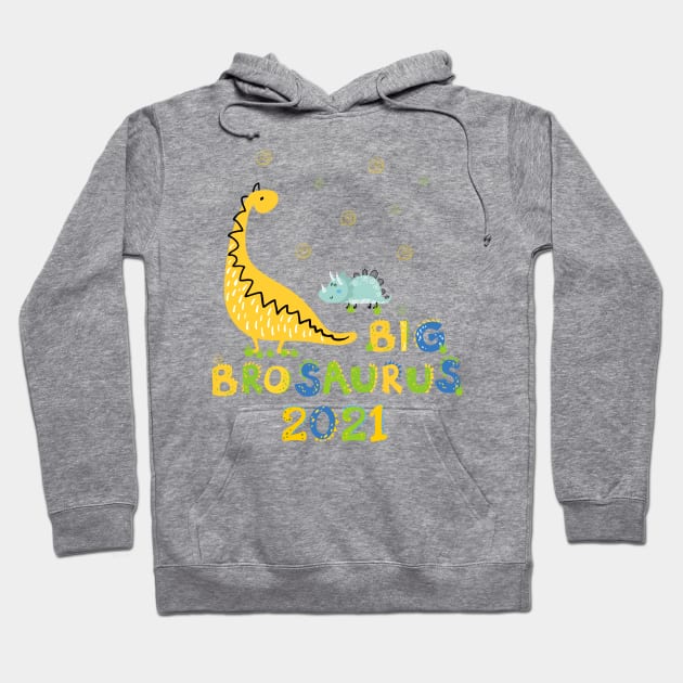 Promoted to Big brother 2021 announcing pregnancy Dinosaur Hoodie by alpmedia